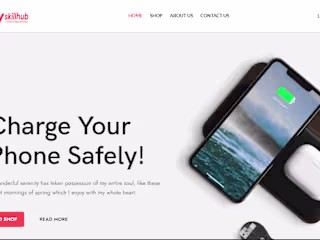 Skillhup ecommerce website