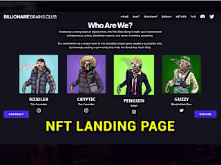 NFT LANDING PAGE