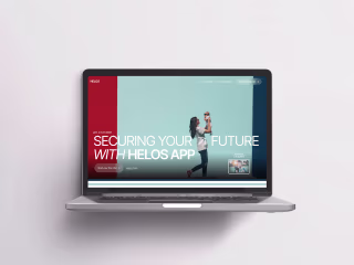 Helos - Financial security website