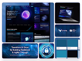 Quantum & AI Cyber Security  | Web Dev + UI Design + API 