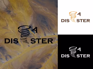 Disaster - logo design 🌪️
