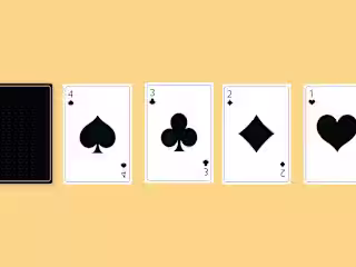 Master of Card Game | Vector Illustrations