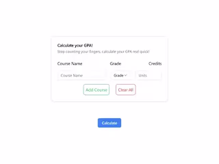 GPA Calculator

