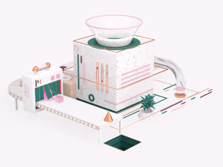 Mograph Web elements on Behance
