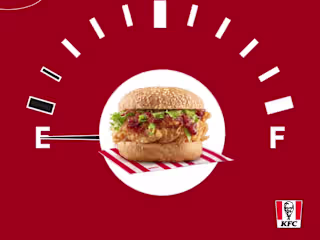 Animated visuals for KFC