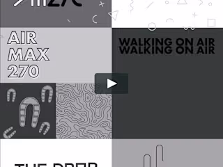 Sneaker drop social post