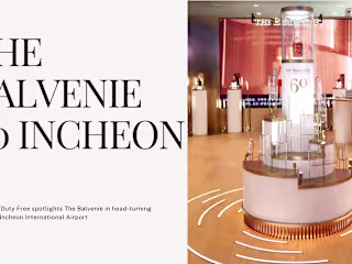 The Balvenie 60 Incheon pop-up at Incheon International Airport