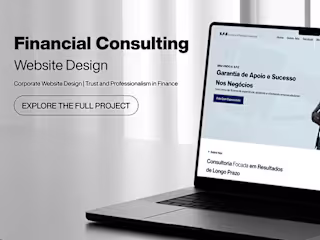 Financial Consulting | Website Design & UX/UI :: Behance