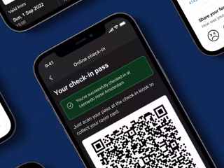 Online check-in for Booking.com
