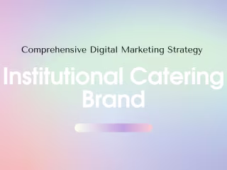 Cafeteria | Comprehensive Digital Marketing Strategy