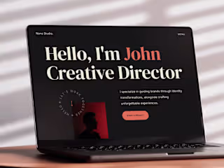 Nana Studio — Template for Creatives