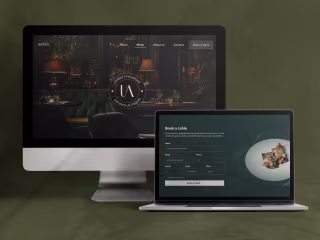Web design for restaurants