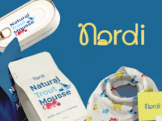Nordi - Icelandic Pet Food Brand Identity & Packaging