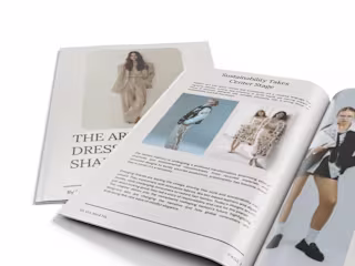  Ebook Design for a Fashion Publication