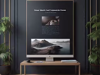 White Minimalist Creative Portfolio Presentation