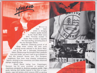 Ebrington Street Zine, Printed Article - Minerva 