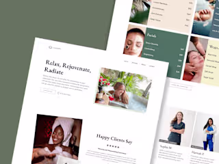 Lusora - Spa & Wellness Framer Template