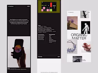 Personal Portfolio Framer Website