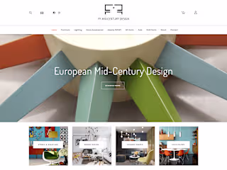 Mid-Century: Furniture, Lighting & Home Accessories