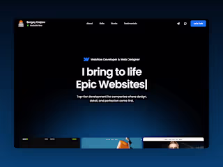 Sergey Osipov Portfolio Website
