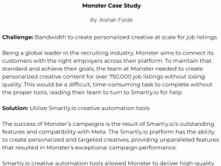 Ralph Lauren, Group M, Monster Case Studies