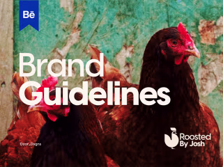 Brand identity design for ROOSTED BY JOSH :: Behance
