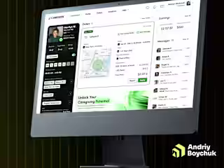 UI/UX Design for Website & Web App (Caregiver Platform)