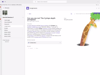 Microsoft Assignments Turn-in Celebrations