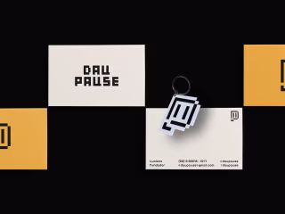 👾 DauPause - Brand Design
