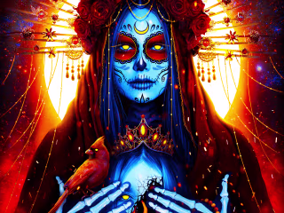 Photomanipulation | "Holy Death" on Behance