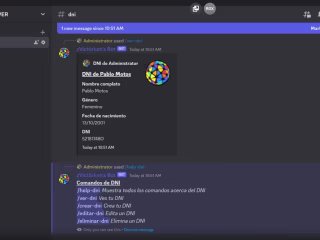 ID card and Alert Discord Bot