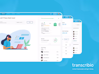 Web application Transcrabio
