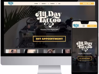 All Day Tattoo PH website
