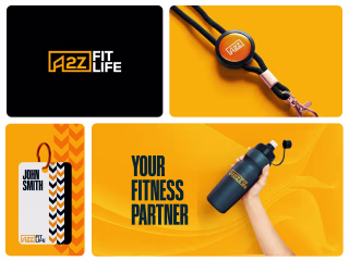 Logo and Branding for a Fitness e-com.