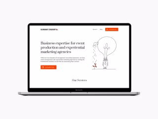 Sling Shot | Landing page