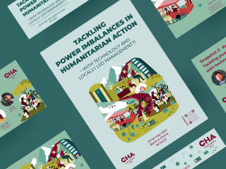 Key Visual for Centre for Humanitarian Action Conference