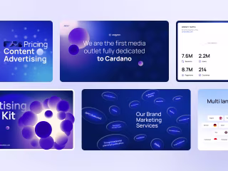 Media Kit & Presentation for сrypto news platform Cardano Feed
