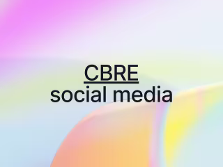 CBRE Management: Event Videography, Instagram Feed Management