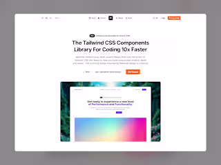 Web Development: Material Tailwind