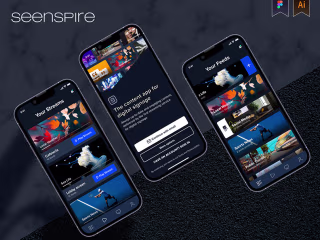 Seenspire Mobile App Case Study on Behance