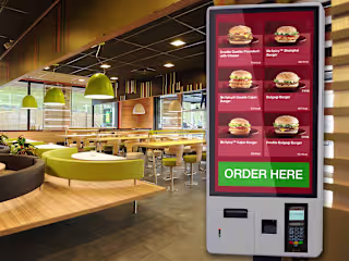 Parian Food Kiosk Interface