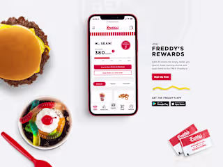 Redesigned Freddy's Website & App