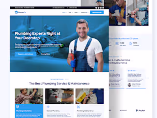 Housefix - Handyman Website | Design and Webflow Development