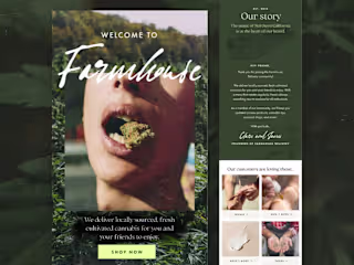 Email template design for Beauty product