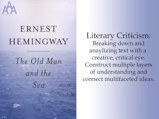 Literary Construction and Understanding - Old Man and the Sea