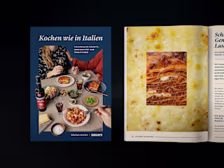 Kochen wie in Italien / Editorial Design