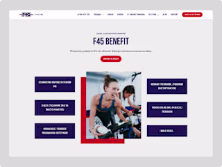 F45 Poland Website