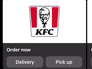 UX Design and Content for KFC