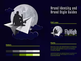FlyHigh - Brand Identity and Brand Style Guides