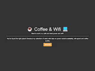 Coffee & Wifi  Webpage